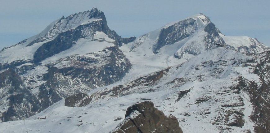 Rimpfischhorn and Strahlhorn