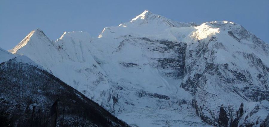 Annapurna II above Manang Valley