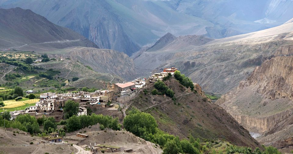 Jarkot / Jaricot Village below Muktinath