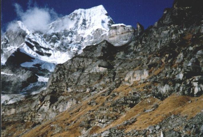 Camp in Hongu Valley beneath Peak 41