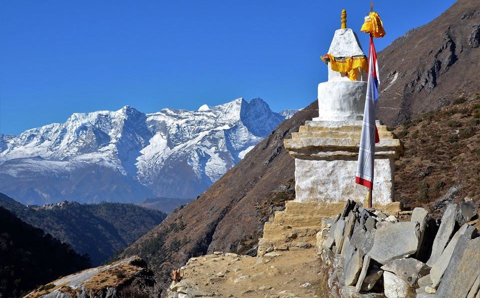 Mount Kwande Ri on route from Thyangboche to Pangboche