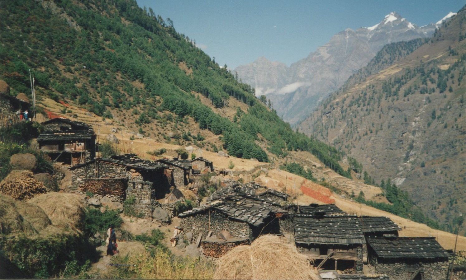 Ngyak Village in the Buri Gandaki River Valley