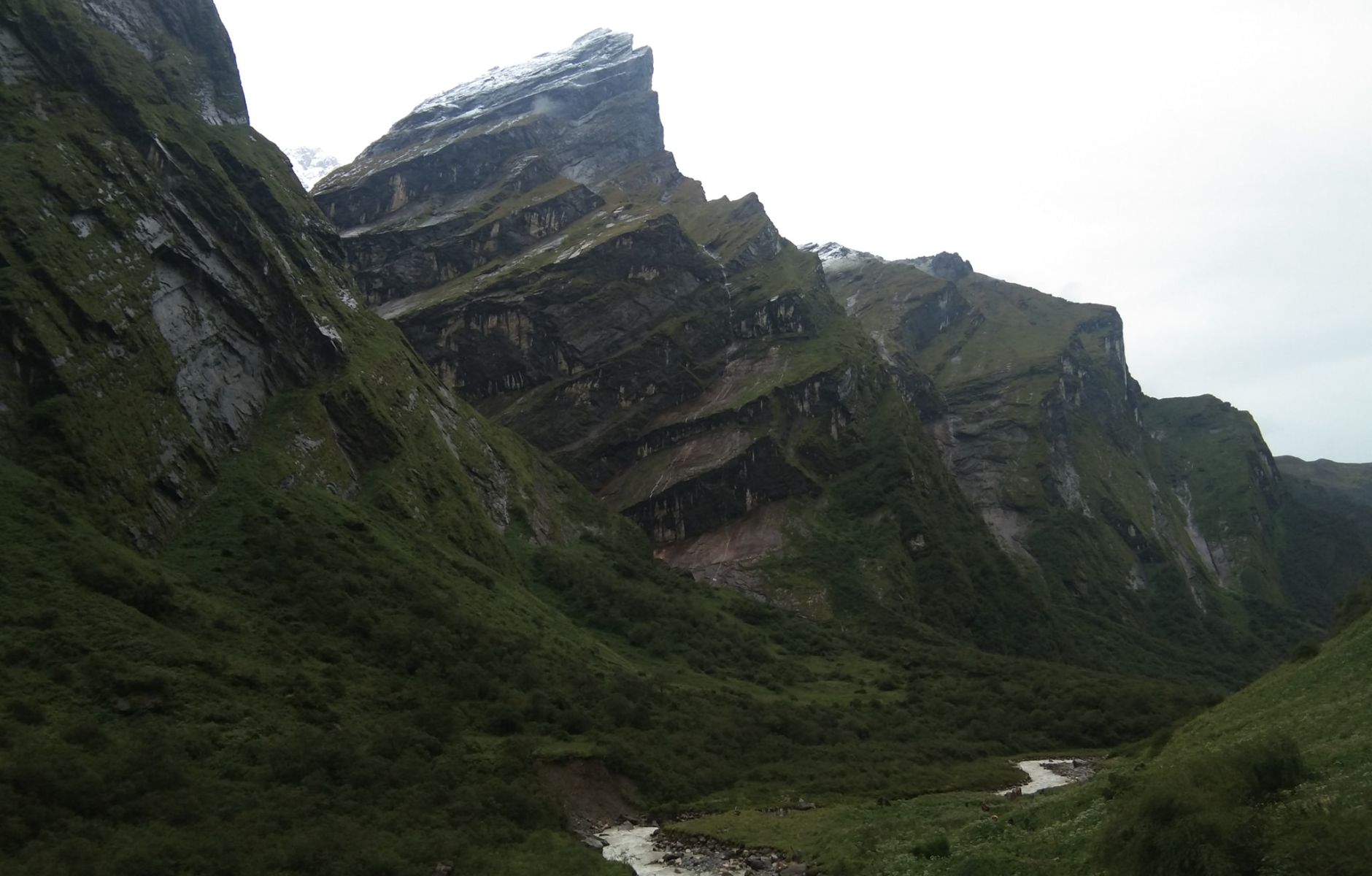 The Gates in the Modi Khola Valley of the Annapurna Sanctuary