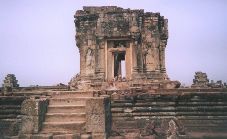 Phnom Bakheng Temple at Siem Reap in northern Cambodia