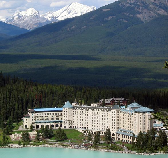 Chateau on Lake Louise, Banff National Park, Alberta, Canada