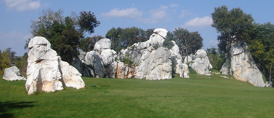 Limestone Outcrops at Shilin Stone Forest