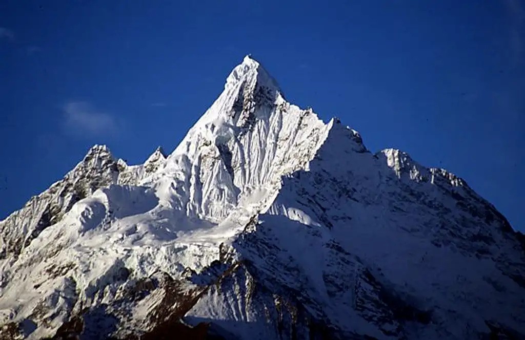 Mianzimu in the Meili Xueshan Range above Deqin in NW Yunnan Province in SW China