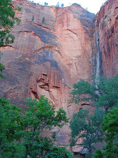 Riverside Trail in Zion National Park, Utah, USA