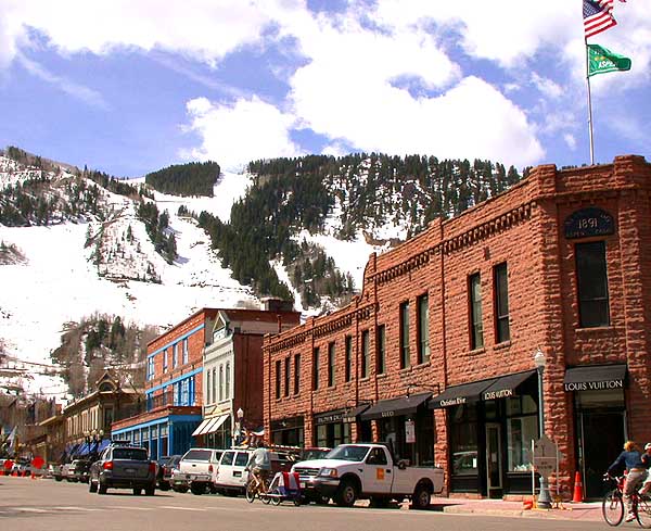 Aspen in the Colorado Rocky Mountains