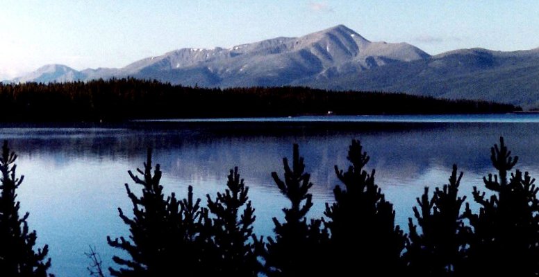 Mount Elbert in the Sawatch Range of the Colorado Rockies