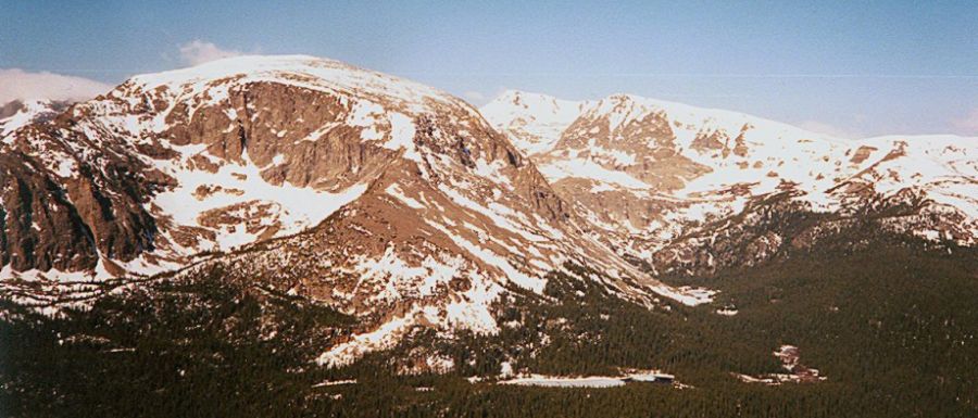 Colorado Rockies from Trail Ridge in Rocky Mountain National Park