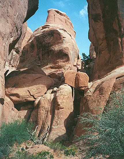 Fiery Furnace in Arches National Park