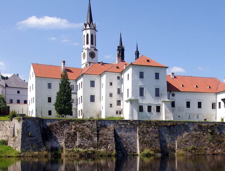 Vyssi Brod Monastery in the Czech Republic