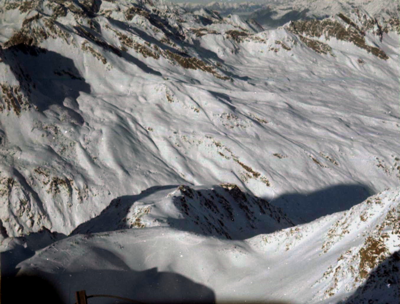 Ski slopes in the Austrian Tyrol