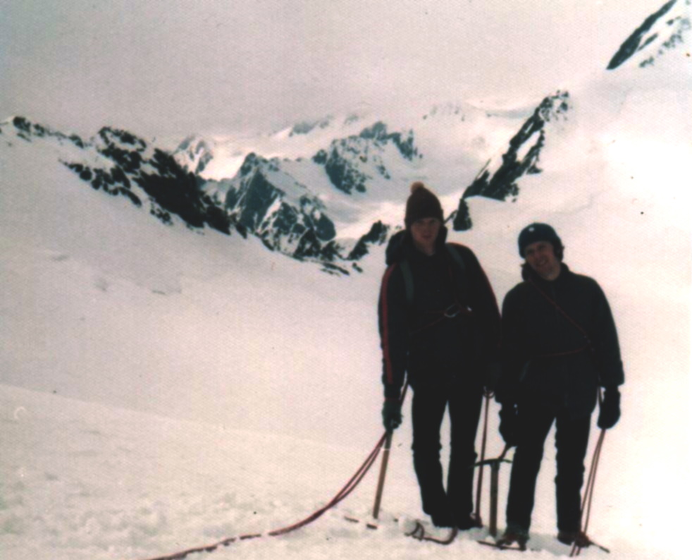 On ascent of the Wildspitze