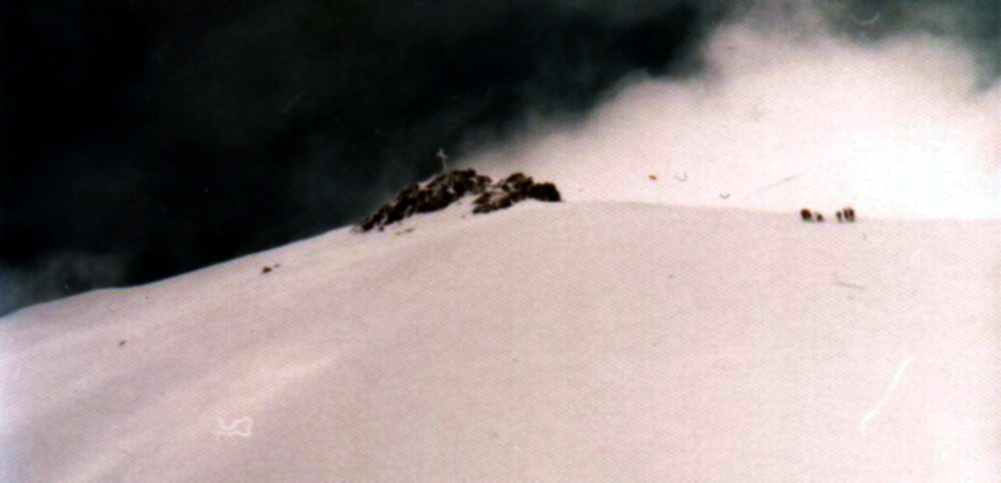 On ascent of the Wildspitze