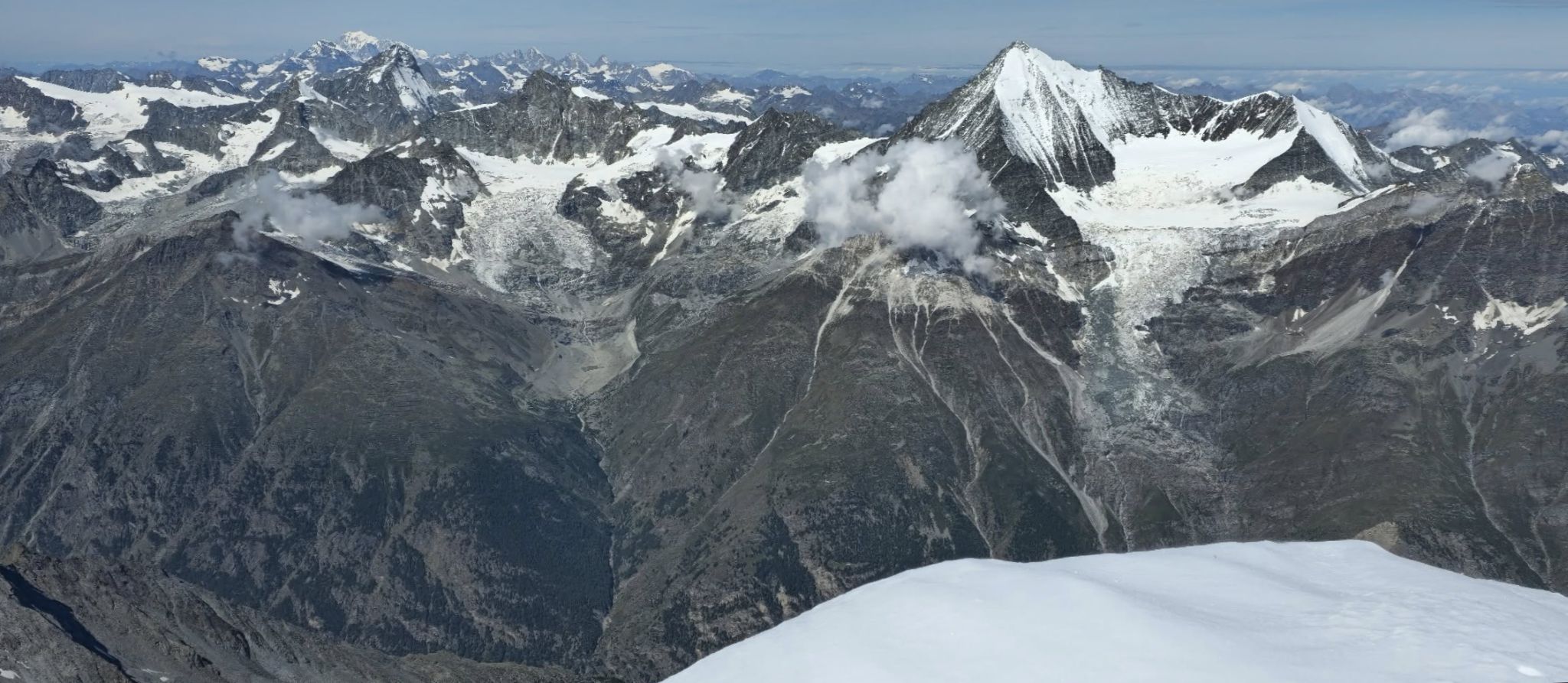Weisshorn from the Dom