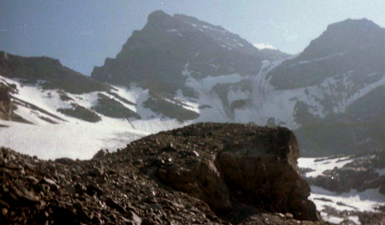 Grand Combin from the Valsorey Hut