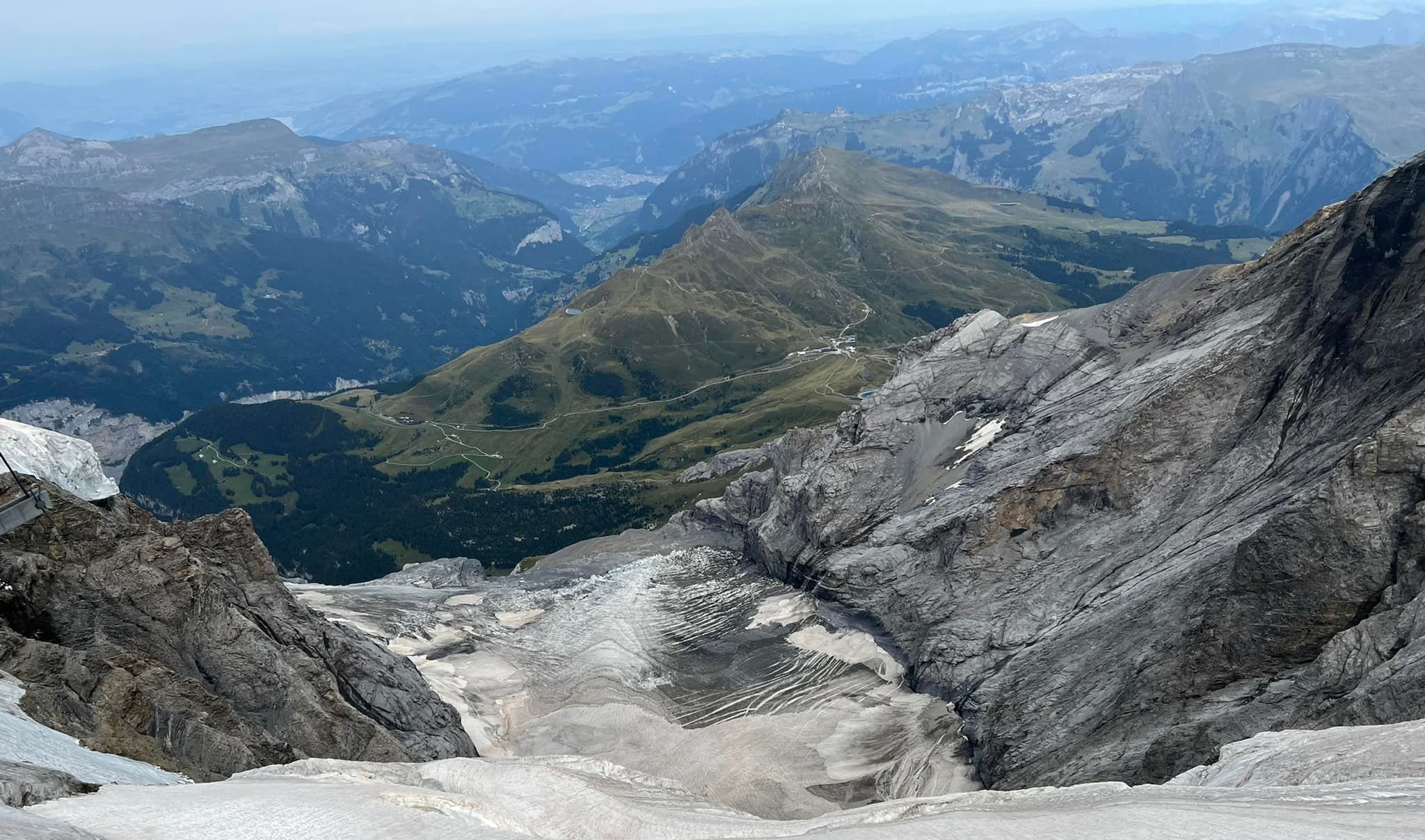 Kleine Schedegg from Jungfraujoch