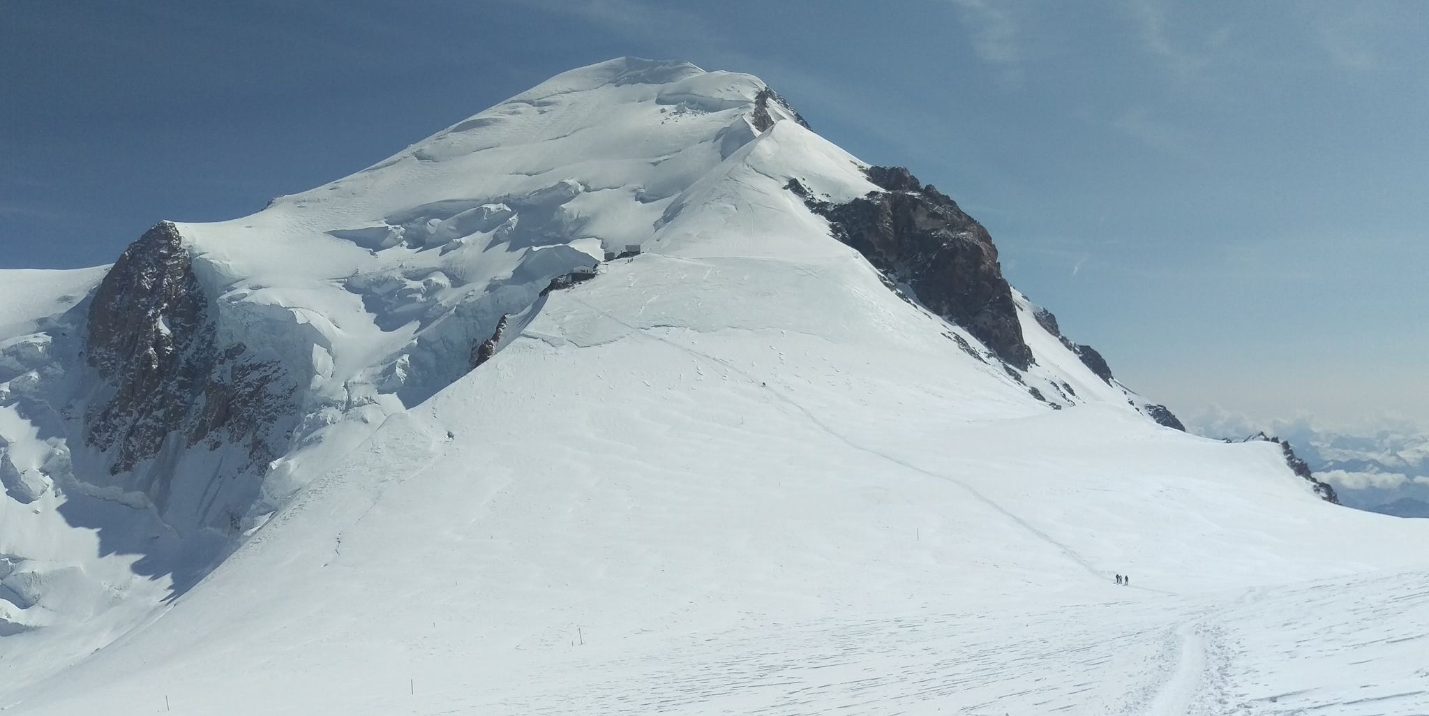 Normal route on Mont Blanc