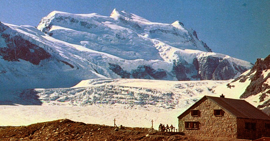 Grand Combin from Panossiere Hut