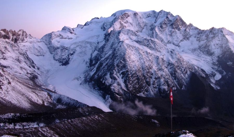 Haute Route - Mont Velan from Valsorey Hut