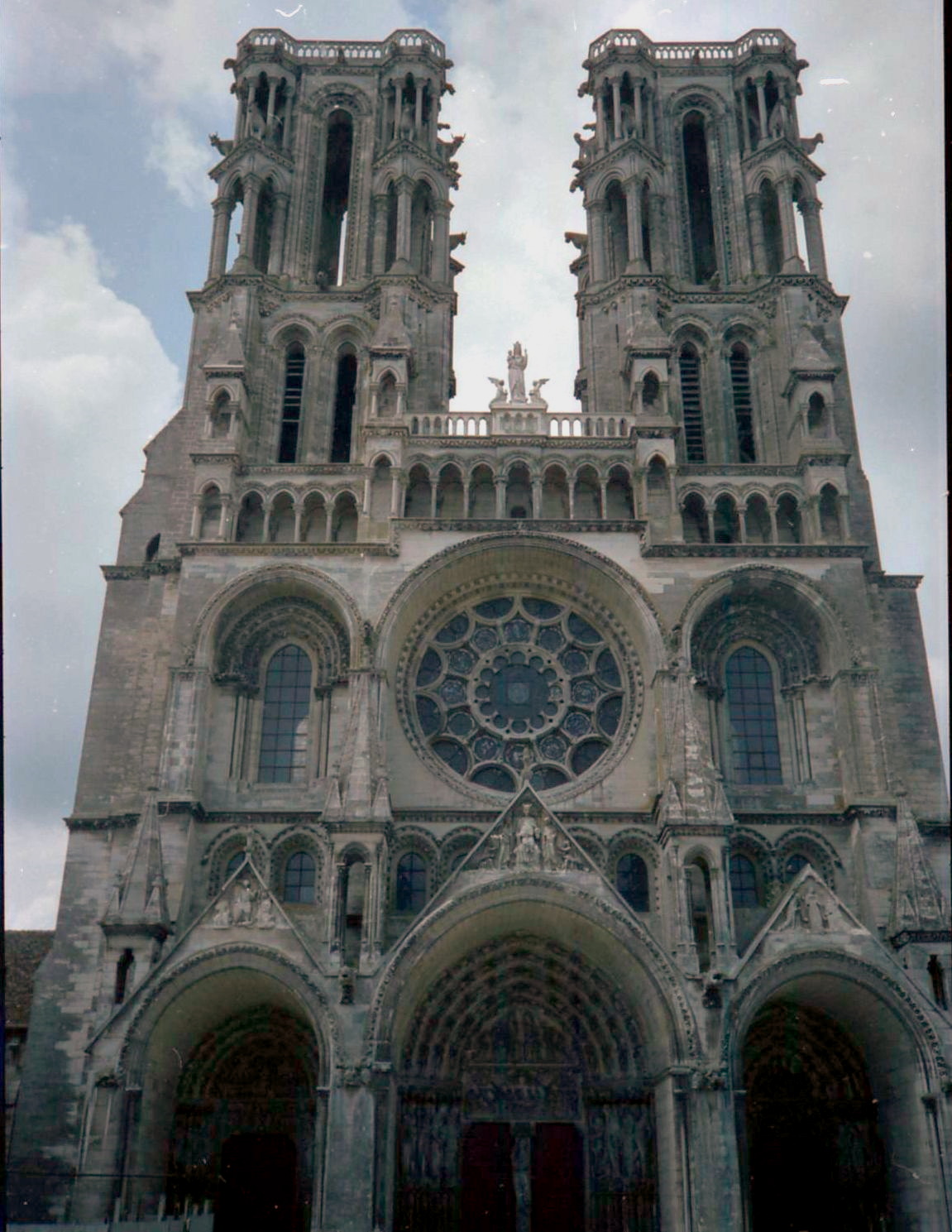 The cathedral of Notre-Dame of Laon in France