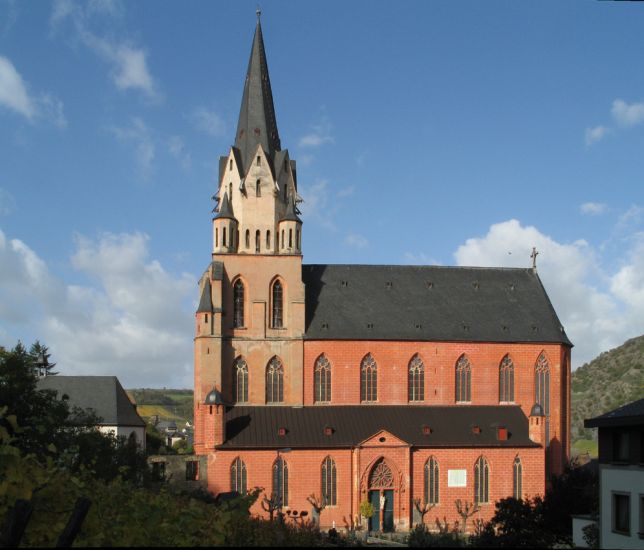 Liebfrauen in Oberwesel in Germany