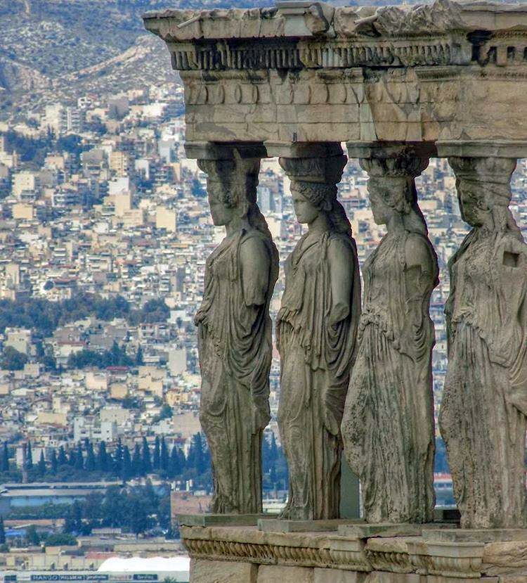 The Erechtheion in Athens