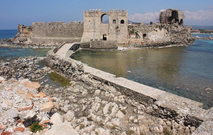 Fortress at Methoni in the Peloponnese of Greece