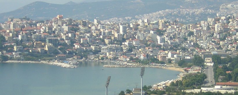 City of Kavala in NE Greece