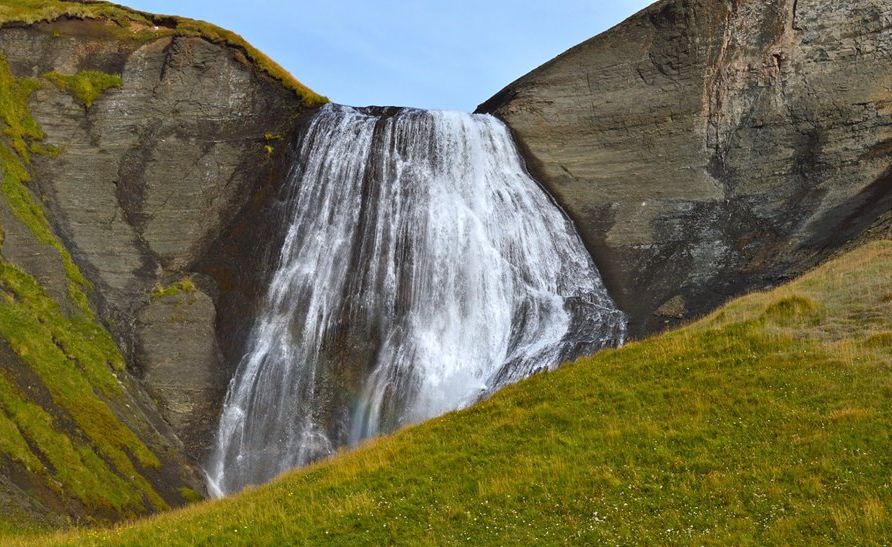 Waterfall in Iceland