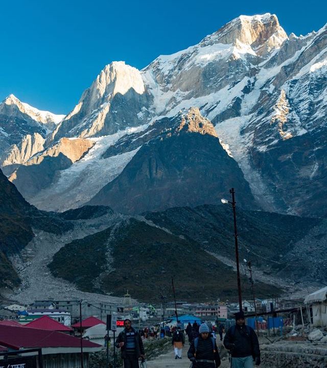 Kedarnath in the Indian Himalaya