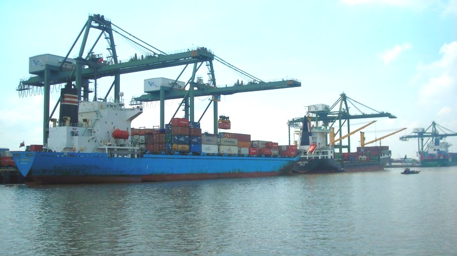 Port on Saigon River