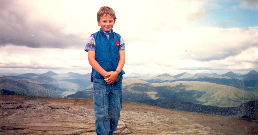 Christopher Charles Ingram on Ben Lomond