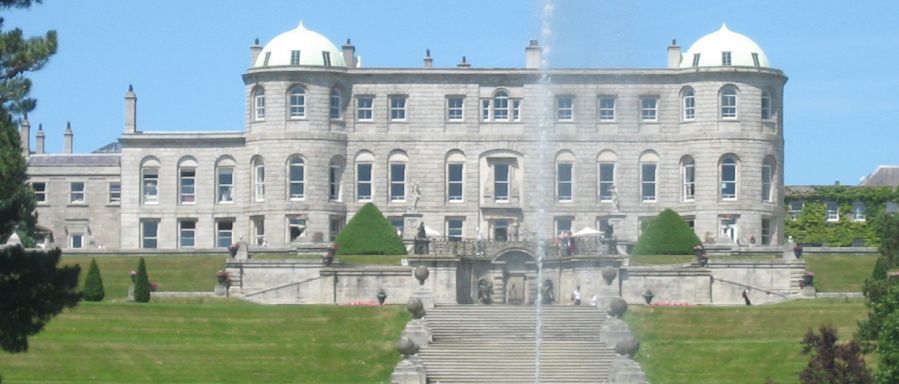 Powerscourt in County Wicklow in Ireland ( Eire )