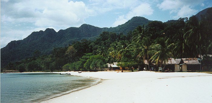 Beach at Pantai Kok on Pulau Langkawi