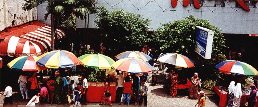 Street market in Kuala Lumpur