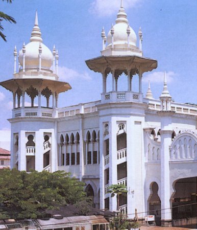 The Railway Station in Kuala Lumpur