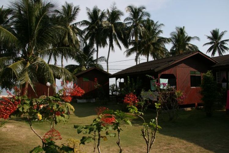 Bungalows at Air Batang on Pulau Tioman