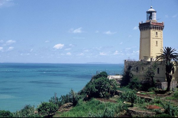 Cape Spartel on the NW coast of Morocco