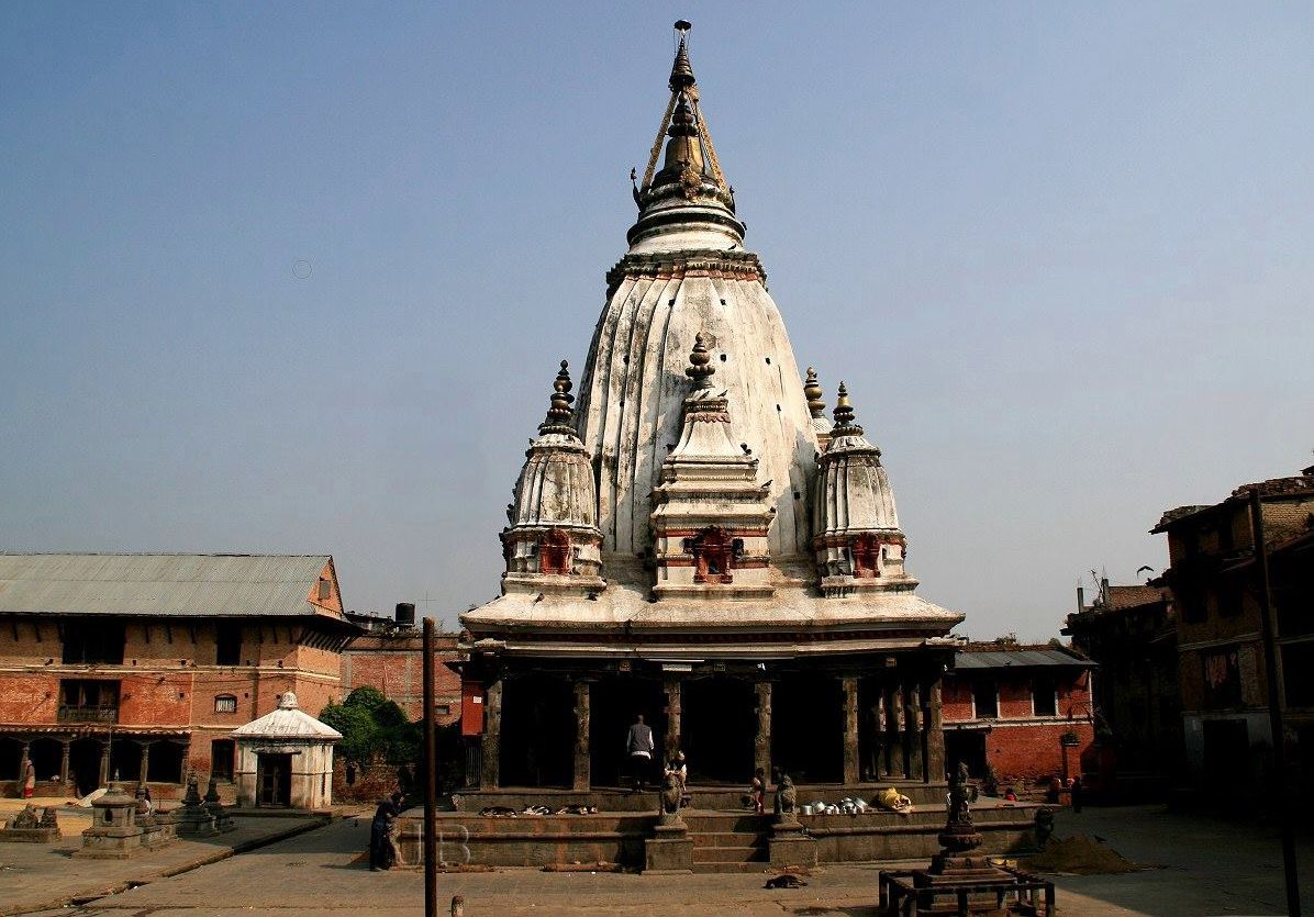 Bungamati Machhindranath Mandir on Bagmati River in Kathmandu