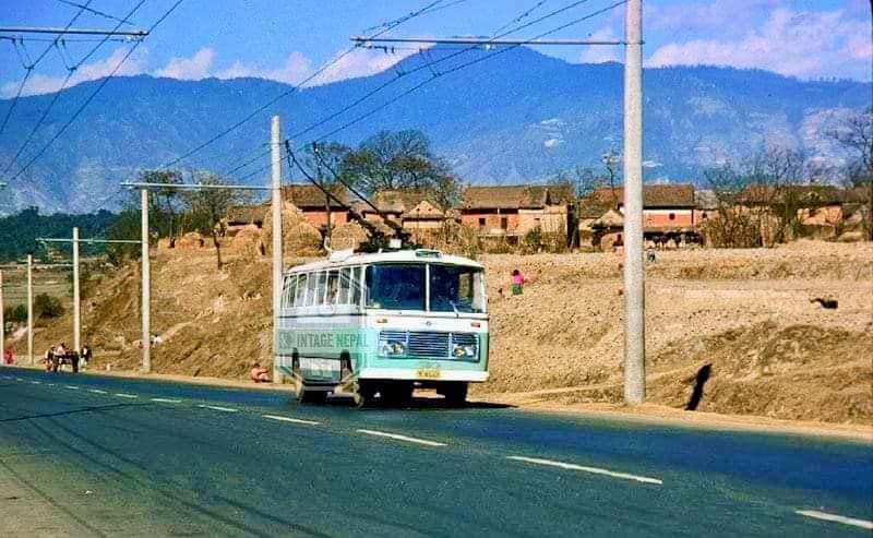 Trolleybus in Kathmandu Valley