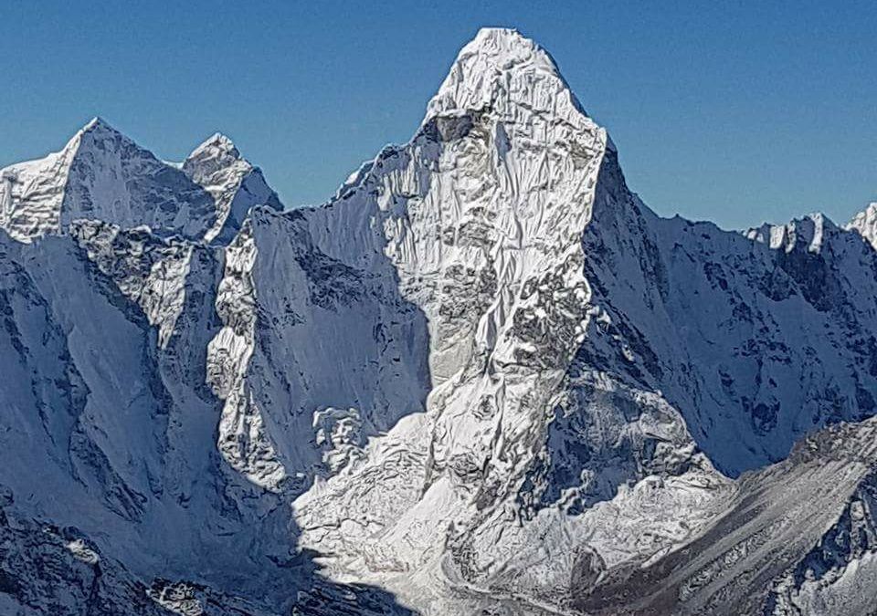 Ama Dablam from Island Peak ( Imja Tse )