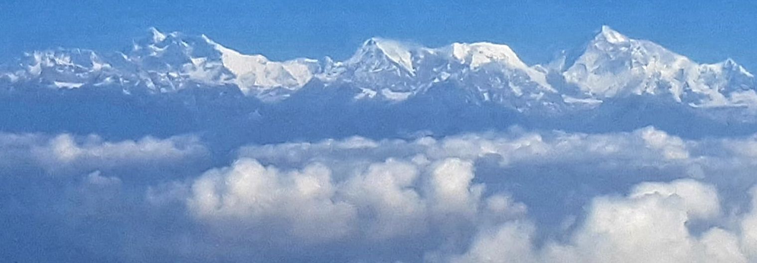 Mt. Makalu from the air