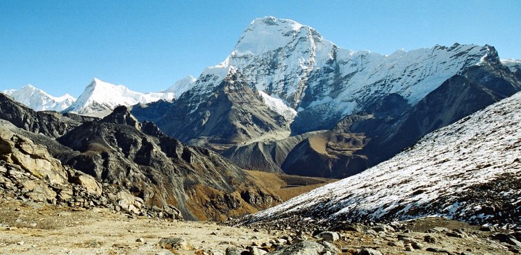 Chamlang in the Nepal Himalaya