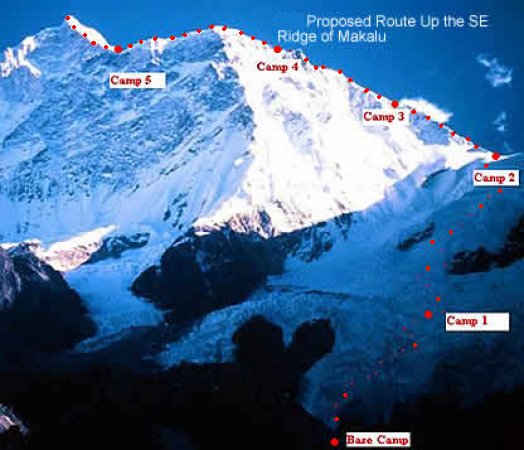 Makalu SE Ridge