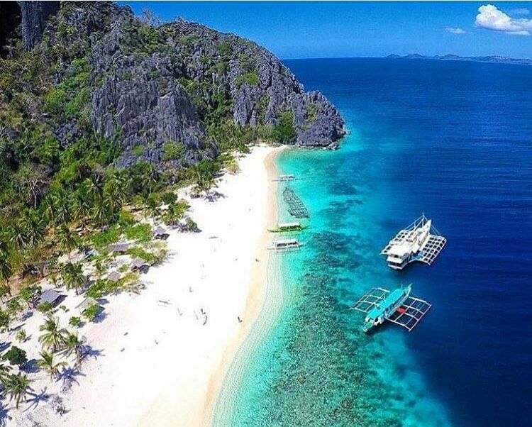 Black Island in Palawan