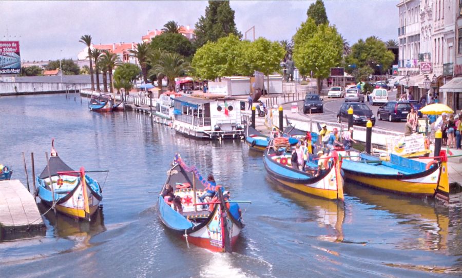 Aveiro on the Atlantic Coast of Portugal