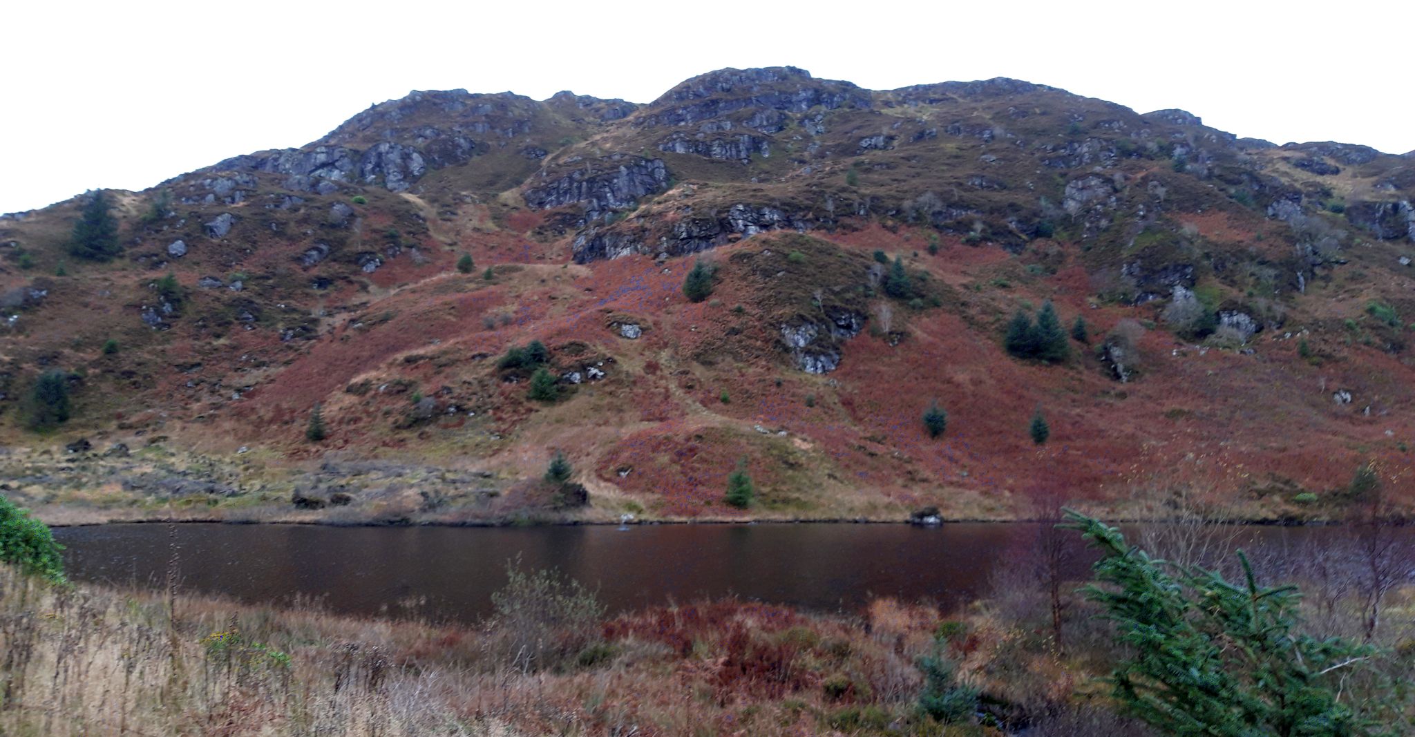 Clach Bheinn above Corran Lochan